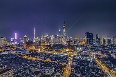 夜上海圖片素材_免費下載_jpg圖片格式_VRF高清圖片500534715_攝圖網