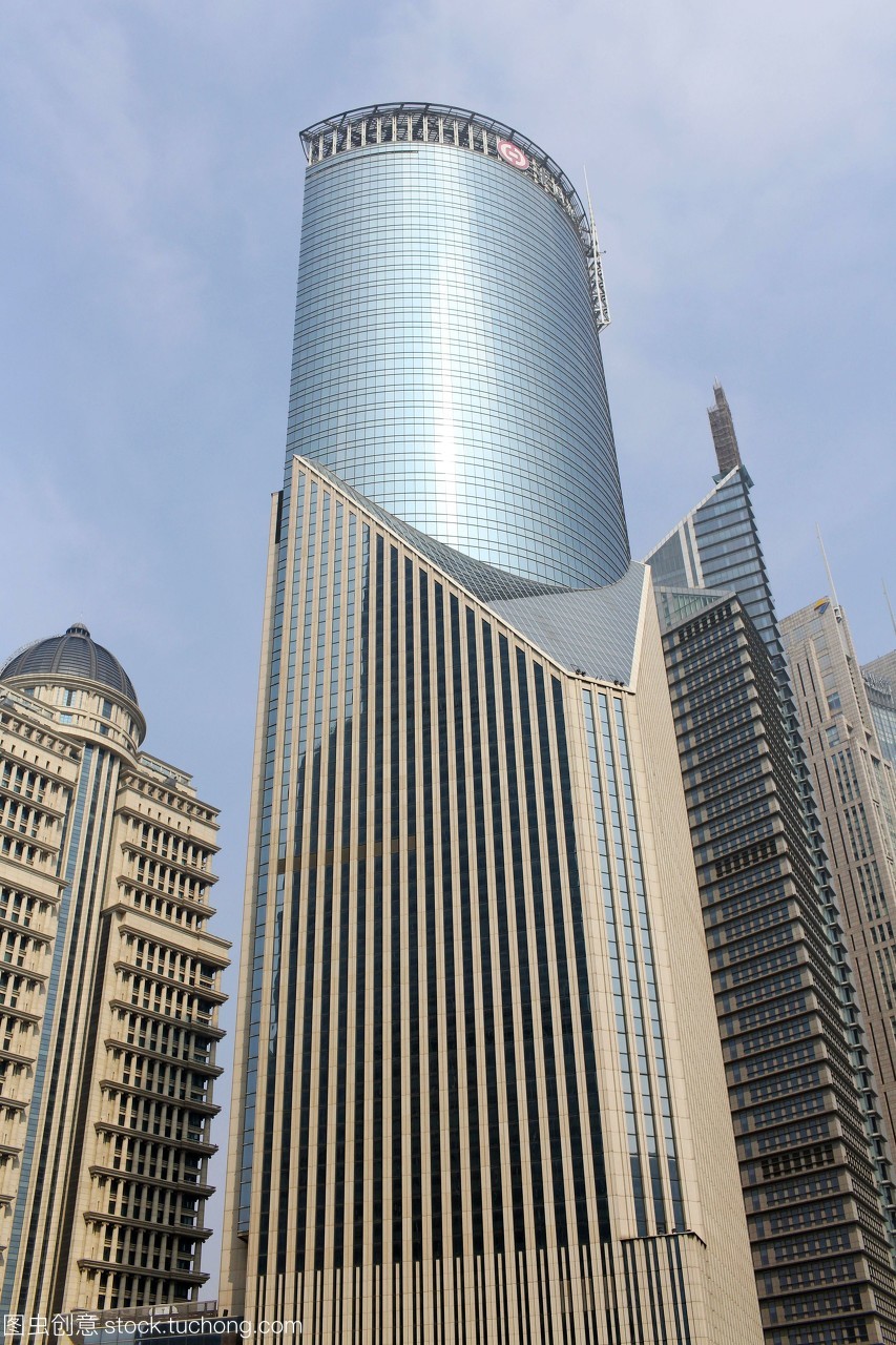 上海市區現代化高樓大廈。