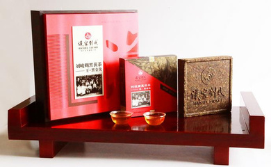 湖北漢家劉氏王·黑金尖黑茯茶熱銷上海