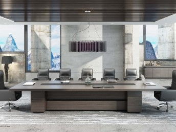 上海會議桌生產廠家 免費定制方案與五年質保，辦公用品一站式服務